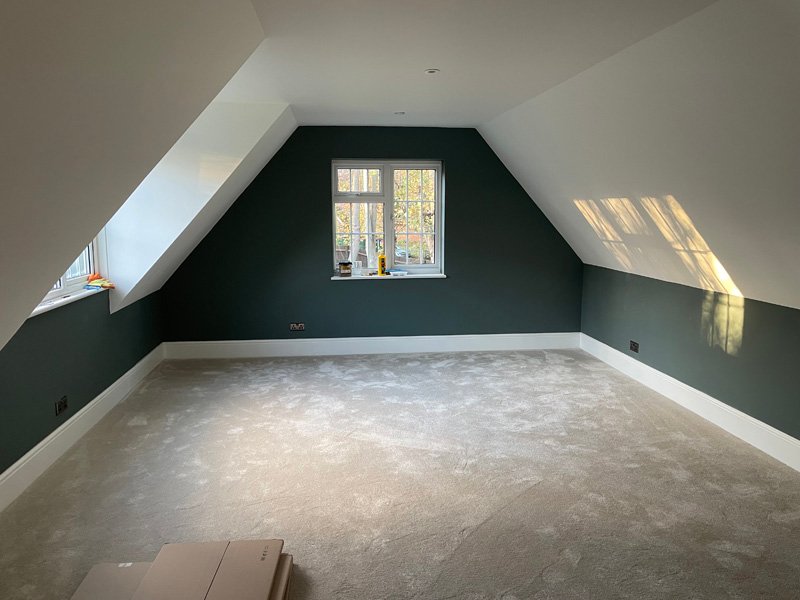 Professional painting project