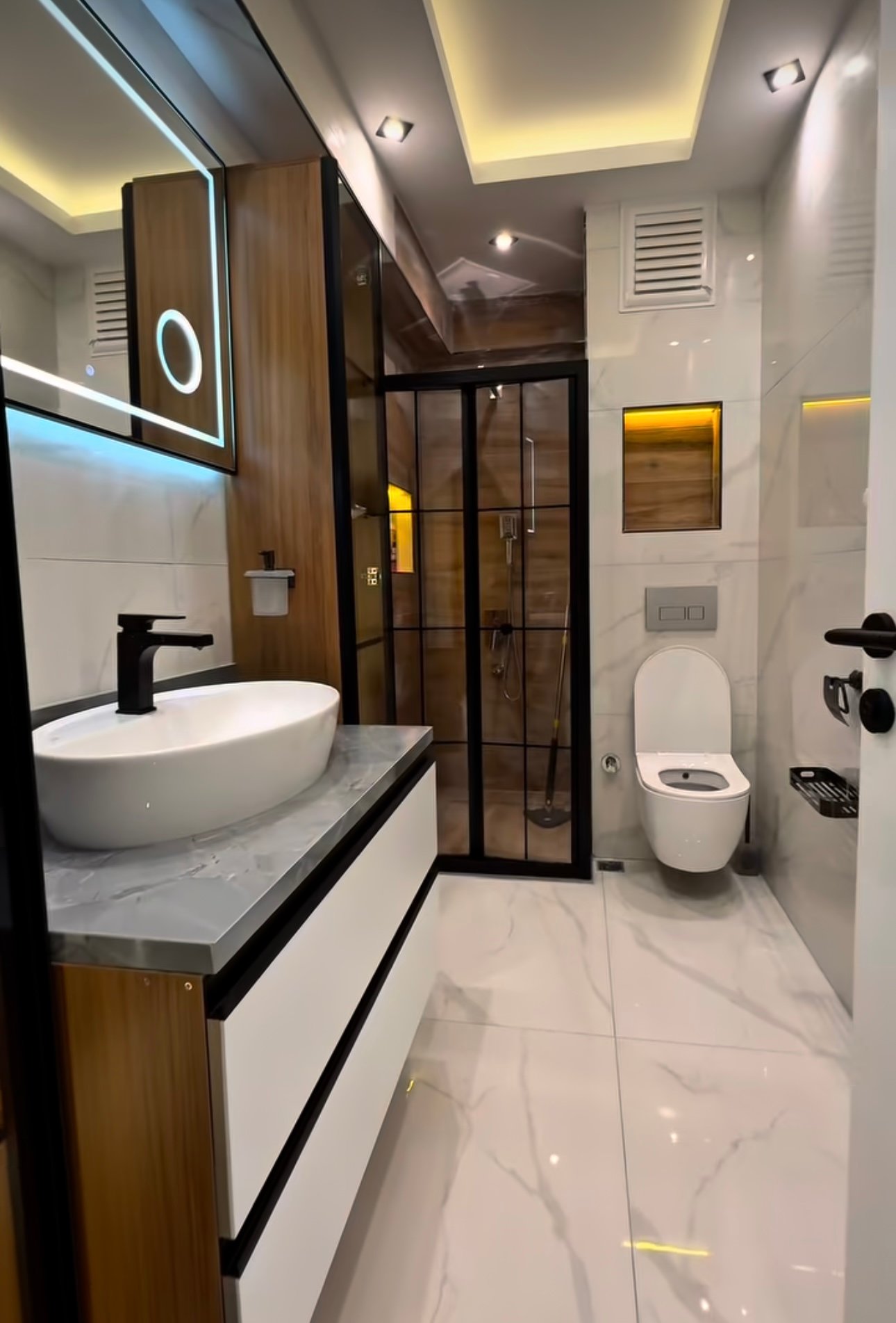 Bathroom after renovation