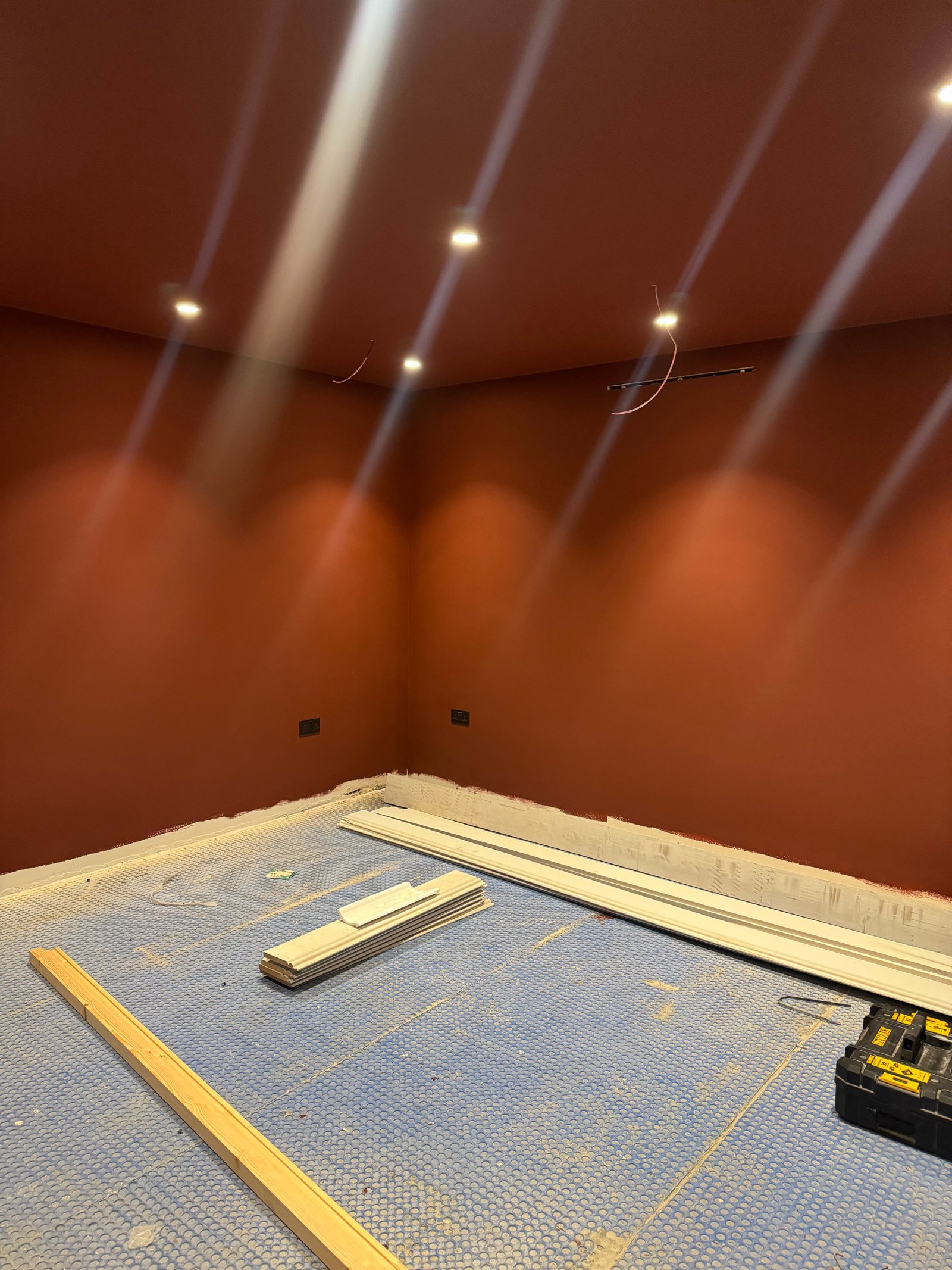 Painting and decorating project
