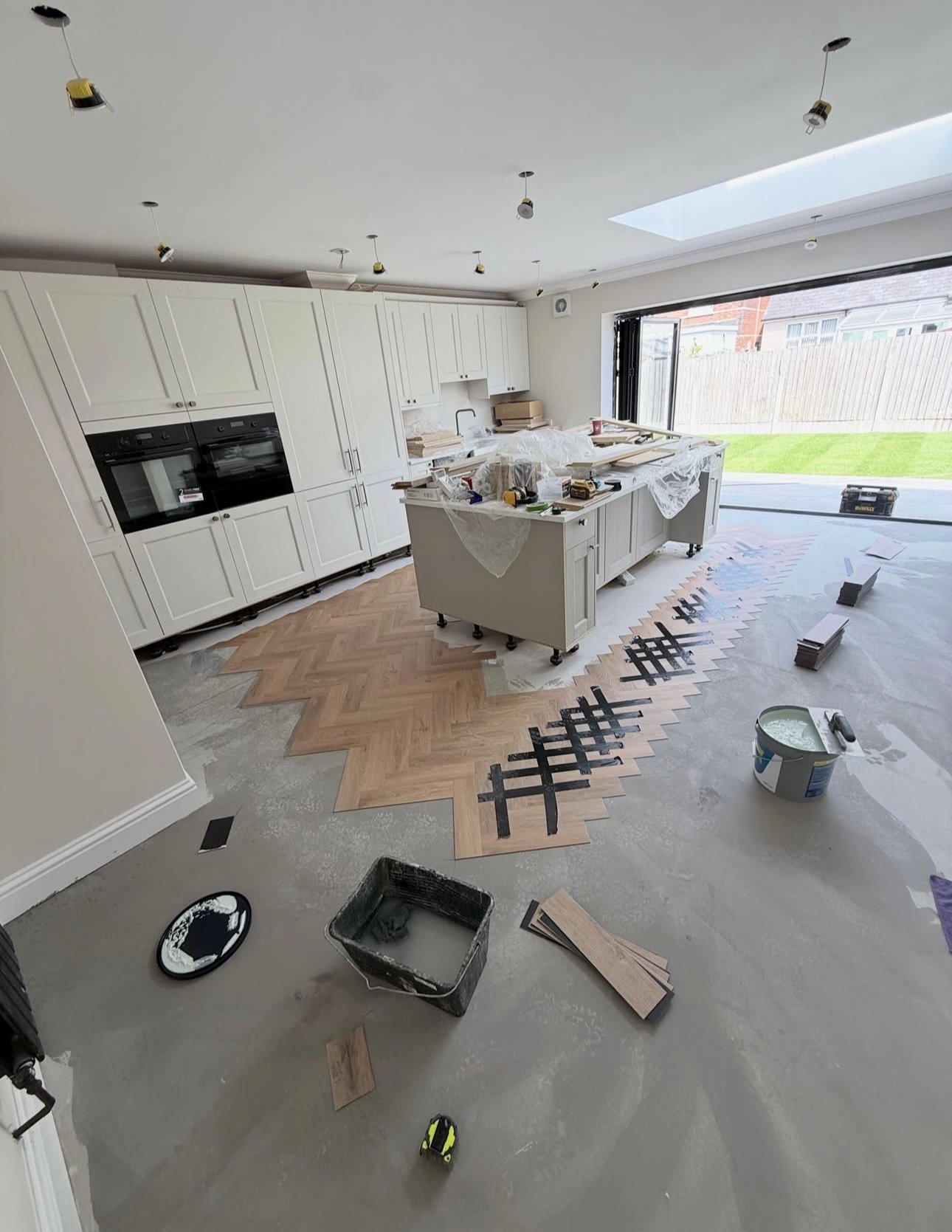 Interior refurbishment details from a Battersea and Nine Elms area project